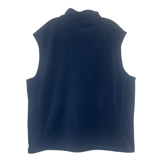 Columbia Mens Fleece Vest Outerwear Blue Size XXL - Picture 2 of 7